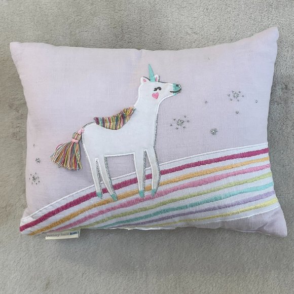 Pottery Barn Kids Bedding Pottery Barn Kids Molly Unicorn Pillow